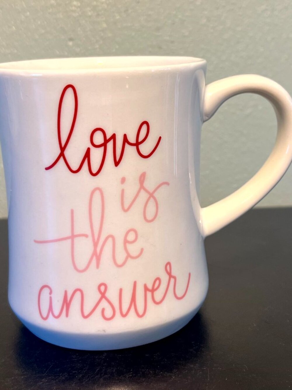 Opalhouse LOVE IS THE ANSWER Stoneware Mug